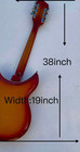 12 Strings Electric Guitar Glossy Finished Semi-hollowbody 3ply Neck Guitarra