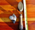 Rare Vintage Millinery Leaf Flower Iron Tool Mold Brass Antique Set Cutter  5