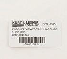 Lesker Vpzl-133s Sapphire Viewport 1 33  Cf Flange Dn16cf New