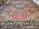 9 11 X 13 6 Veg Dye Antique Heriz Rug Vintage Serapi Tribal Caucasian