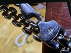 Vintage Sterling Silver Panther Link Bracelet
