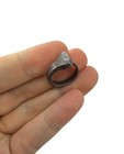 Vintage 1960   s    greenfield Village    Ford Museum Hand-forged Horseshoe Nail Ring