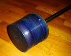 Vintage Whelen D-80452 Motorcycle Pole Mounted Light Beacon Warning Lamp D80452