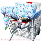 Xioioix 2 In 1 Shopping Cart Cover high Chair Cover For Restaurant Seat Groce   
