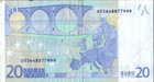 European Union 20 Euro Banknote 