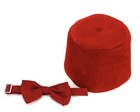 New Halloween Bow Tie   Mini Fez Hat Doctor Who Bbc Tv Series 11th Matt Smith