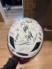 Nhra Four-wide Nationals Racing Helmet Autographed By Multiple Drivers