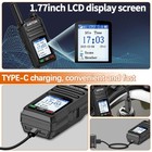 Airiton Walkie Talkies Fast Radio Unlimited Range Nationwide 4g Long Black 