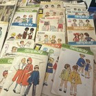 Vintage Simplicity Butterick Mccall s Vogue Sewing Patterns   Zippers Lot