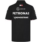 Black Mercedes Amg Racing Reprint F1 Polo Motor Sport  For Unisex Fans  S-5xl