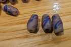 Lot Of 10 African Trade Beads Antique Eye Venetian Glass Beads Old Fancy