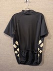 Athletic Works Dark Gray Grey Cycling Jersey Size Medium Polyester