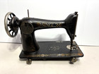 Antique Singer Red Eye Sewing Machine 1910-1924 G5250702 For Parts Or Restoronly