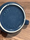 Rare  1987 Nike Fathers Day Coffee Mug Cobalt Blue Gold Swoosh Employee Promo