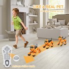 Rc Robot Dog Toy Talking Dancing Touch   Voice Remote Control Programmable