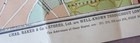 1900 Illust Map Of London 7 Days Cab Fares   Chas Baker Co Advertising 26 X 20