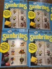 Vintage Great Glass Sunbrites Stained Glass Craft Kits Lot 23001-6