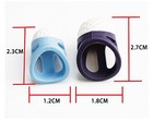 Yicbor 2pcs Silicone Thimble Non-slip For Sewing Quilting Diy Ft-0821-set