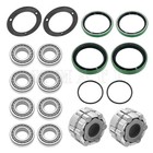 2set Front Wheel Hub Clutch   Bearing Seal Kit For Polaris Sportsman 335 400 500