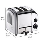 Dualit New Gen Classic 2 Slice Toaster - 27150   20293 Polished Chrome