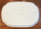 Vintage Nippon Hand Painted Floral Porcelain Vanity Dresser Tray  11 5  X 8 