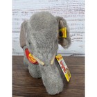 Vintage Steiff Mini Elephant Mohair Yellow Tag Button Austria 1959 1450 12