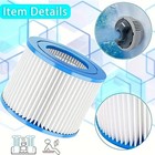 For Bestway Saluspa Vi Pool Filter Cartridge 1 12 Pack For Inflatable Hot Tub