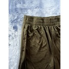 Puma Boys Olive Green Athletic Shorts Size Xl 18 20 Blue Logo Pockets