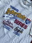 Vintage 1985 World Series Shirt Size Xl 80s Cardinals Royals Interstate I-70 Mlb