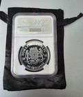 2015 Somalia African Wildlife Elephant 100 Shillings 1 Oz  999 Silver Ngc Ms69