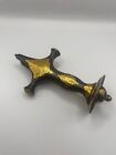 A Very Rare Mughal Gold Inlaid Sword Hilt 18th Century