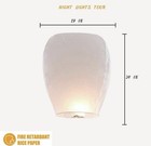 15 Pcs Paper Chinese Lanterns Dream Lantern