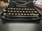 Patented 1917 Corona No  3 Small Folding Portable Typewriter Original Condition
