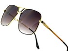 Men Sunglasses Square Oversized Designer Fashion Style Retro Shades Hip Hop