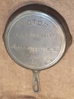 Vintage Griswold Victor  7 721 Cast Iron Skillet Pan 10  Nice Flat