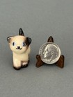 Vtg Hagen Renaker Siamese Kitten Cat Nose Up Hard To Find A-74