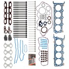 Head Gasket Set Intake Exhaust Valves New For 04-06 Ford 5 4l Triton 3-valve