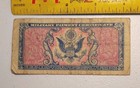 1951-54 U  S  Military Payment Certificate 5 Cents Note Series 481 Korean War   