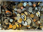 2 Kg Large Lot   Random Coin   Job Lot Pre-decimal Pre-euro And World Coin