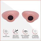 Slim Flex Uv Eye Protection  Fda Compliant Individual Tanning Goggles Eyeshields