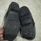 Dansko Black Blue Metallic Patent Leather Clogs Nurse Shoes Women Size 38