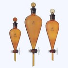 Laboratory Ptfe Dispensing Funnel Chemistry Glassware Borosilicate 60-1000ml