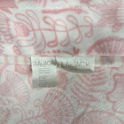 Lila   Jack Pink White Stripe Floral Baby Girl Blanket Soft Polyester 30x40