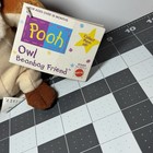 Vtg Mattel Winnie The Pooh Owl Plush Stuffed Bean Bag Doll With Tag
