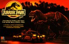 Jurassic Park Movie Logo Embroidered Iron-on Deluxe Patch Yellow New Patch