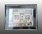 Coca Cola Picture Lithographs Framed Lot Of 3 Art Print 8x10 Collectibles 