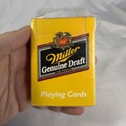 Miller Genuine Draft Beer Playing Cards Sealed Deck By Hoyle Fast Free Shipping 