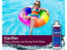 Swimming Pool Chemical Super Clarifier - 32 Oz Bottle -  select Quantity 