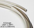 925 Sterling Silver Wire   Half Round   Dead Soft   4-24 Gauge   1-10 Ft   Usa 