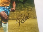Pele Signed Autographed 11x14 Brazil Brasil Photo Beckett Bas Coa A